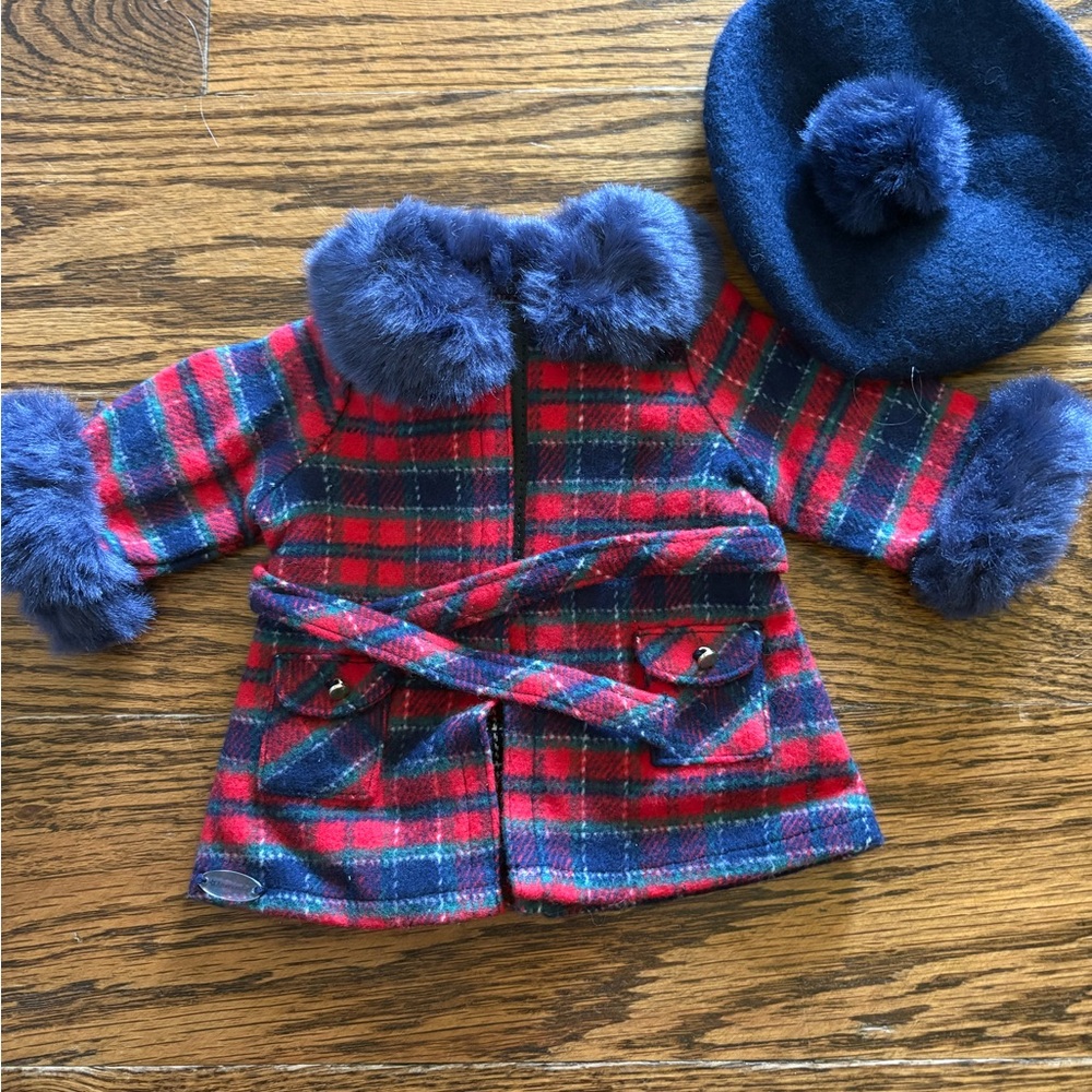 American girl Jamie and Jack coat/hat